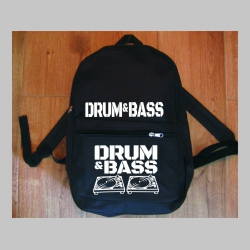 Drum and Bass jednoduchý ľahký ruksak, rozmery pri plnom obsahu cca: 40x27x10cm materiál 100%polyester